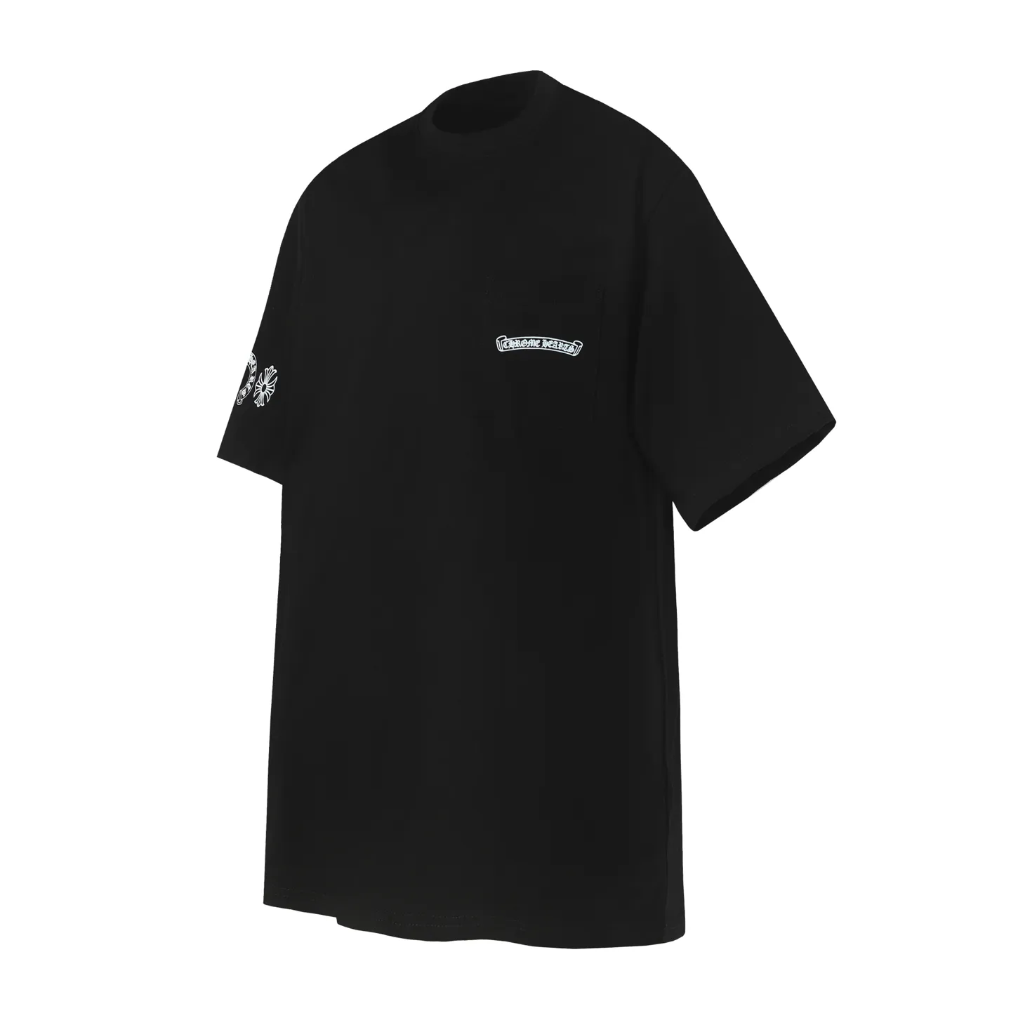 P160 -Chrome Hearts/Chrome Hearts 23ss color cross✝️Sanskrit letter printed short-sleeved T-shirt -High weight, high density and high quality. The wool is soft, delicate and skin-friendly. It feels soft and silky. It has excellent warmth and skin-friendly properties.